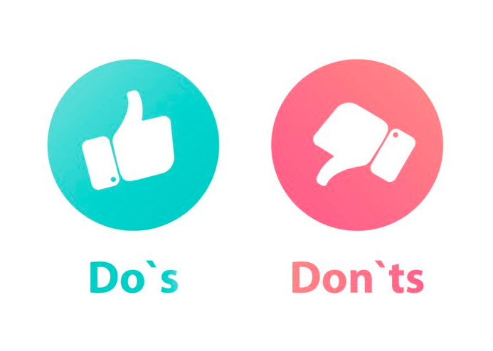 dos and don'ts