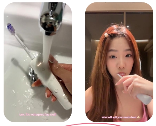 新加坡TikTok3C个护电动牙刷网红营销全案
