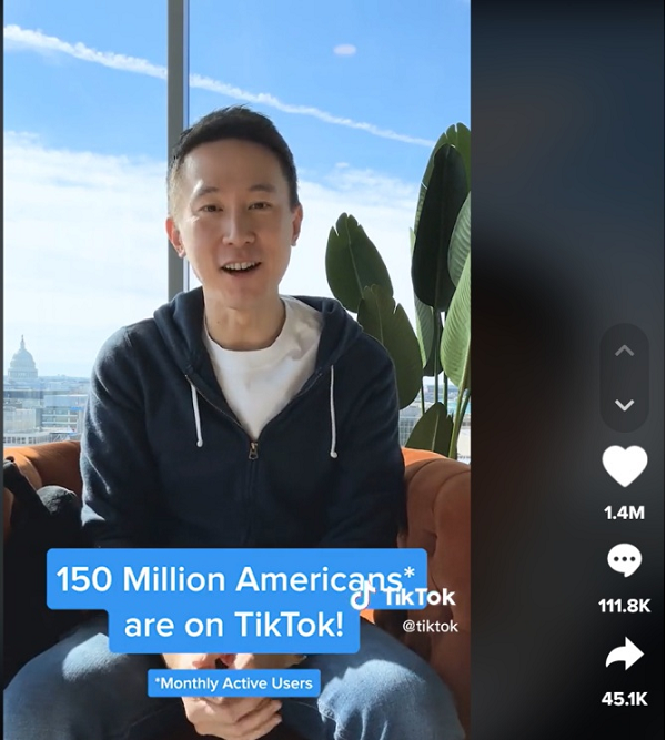 tiktok CEO