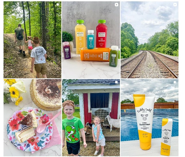 美国家庭生活类百万粉丝KOL带货博主频道内容