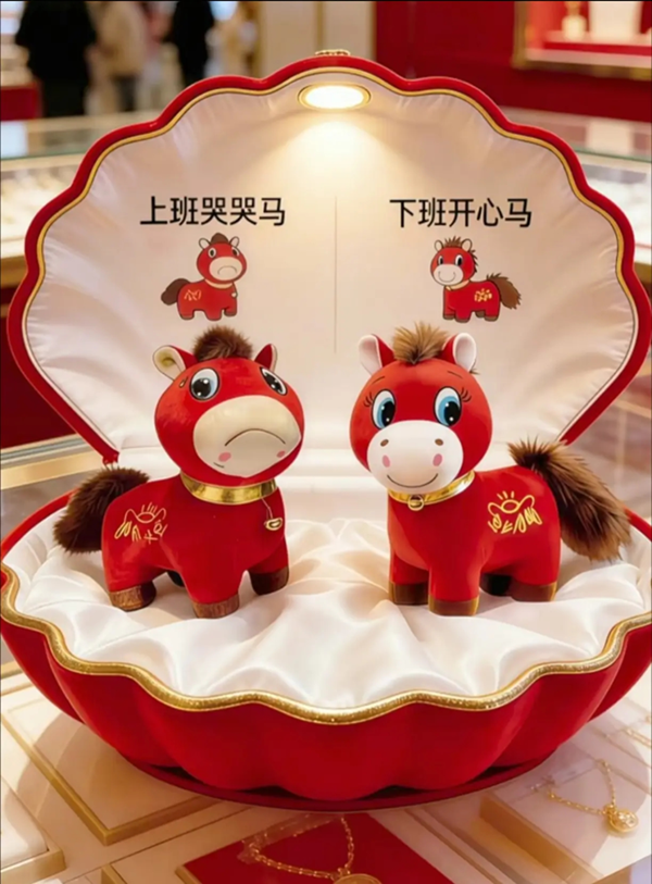 掐准年轻人情绪脉搏，“哭哭马”意外爆红海外市场