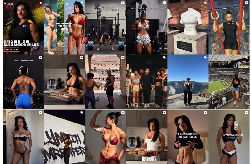 Instagram网红推荐：43万粉澳大利亚跑步博主频道内容