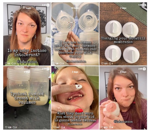 Instagram网红推荐:美国母乳喂养专家小博主频道内容