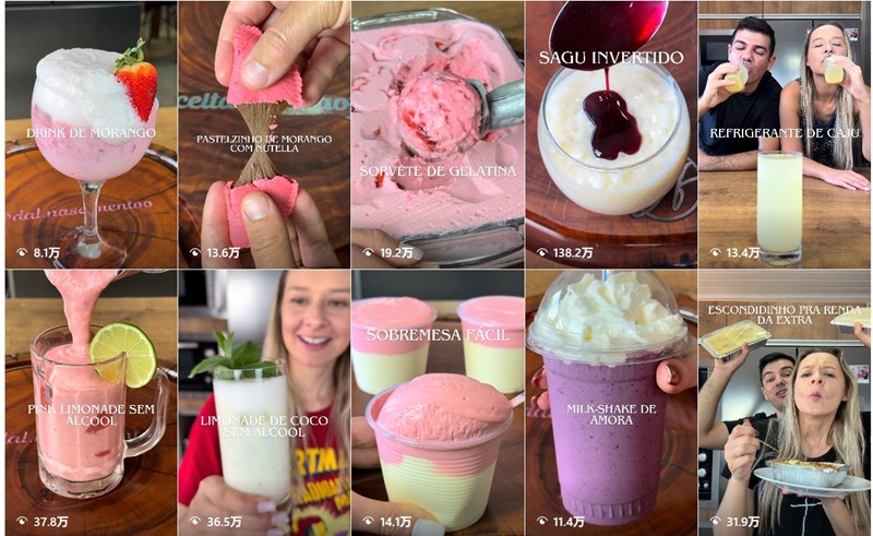 Instagram网红推荐：巴西美食类KOL频道内容