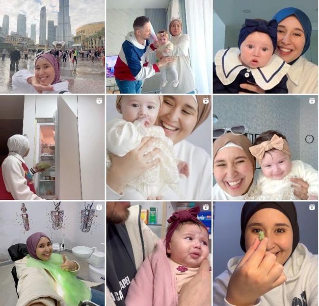 中东沙特母婴海外KOL频道内容