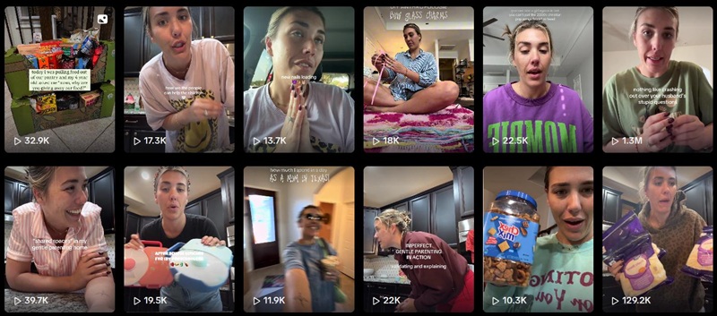 TikTok网红推荐：美国亲子母婴中小型海外博主频道内容